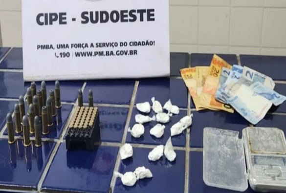 CIPE Sudoeste prende casal com drogas e munição em Livramento;