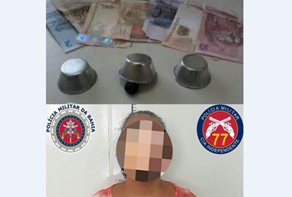 Conquista: Mulher é presa após aplicar golpe das ‘tampinhas’ no centro