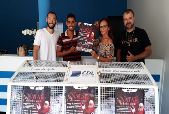 CDL Livramento realiza sorteio da promoção Natal de Bolso Cheio