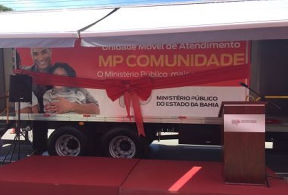 Ministério Público lança programa de atendimento móvel à população baiana
