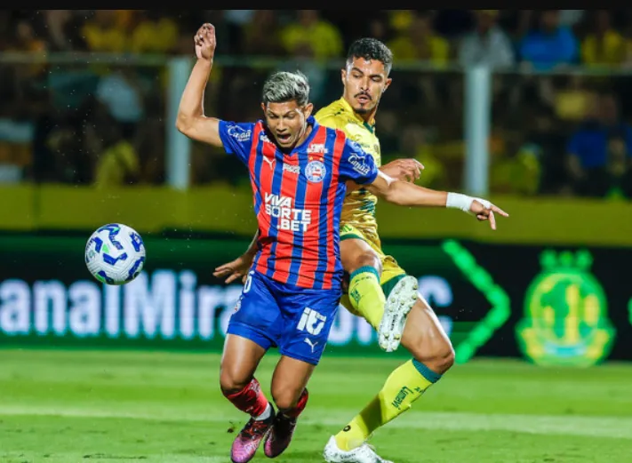 Bahia é derrotado pelo Mirassol em goleada fora de casa