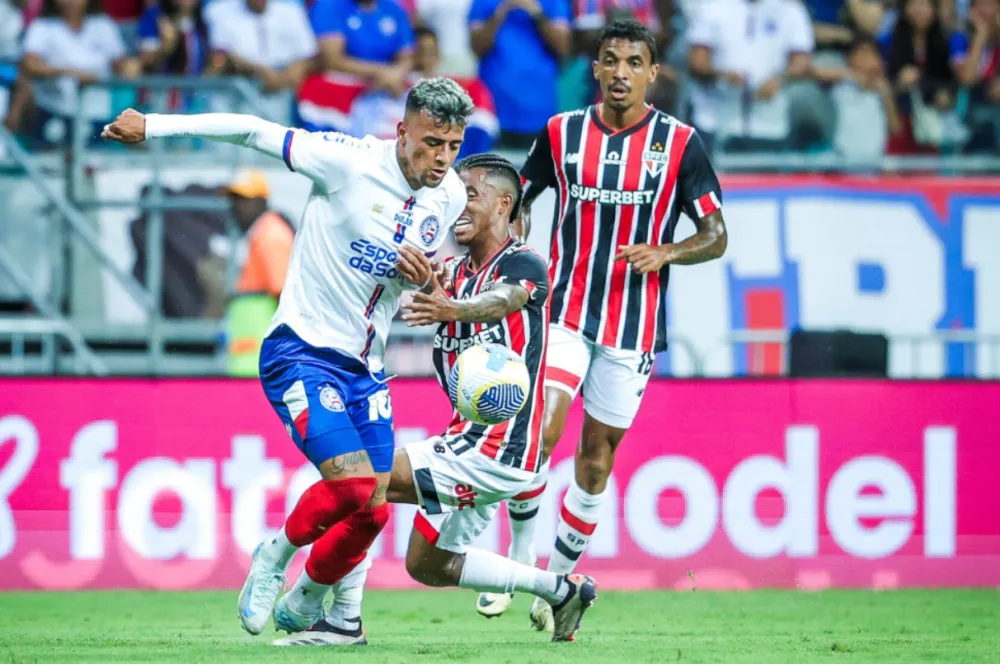 Bahia perde em casa para o São Paulo