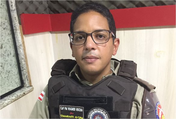 Comandante Capitão Wagner Rocha é condecorado com a medalha Marechal Argolo 