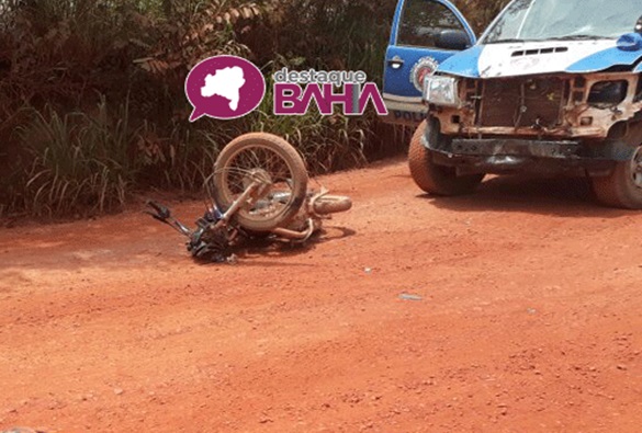 Viatura da 34ª CIPM se envolve em acidente em Ibicoara; uma pessoa morreu