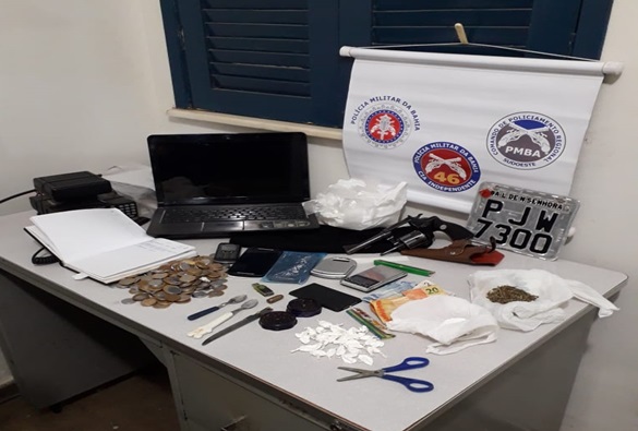 Polícia Militar prende traficante em Livramento 