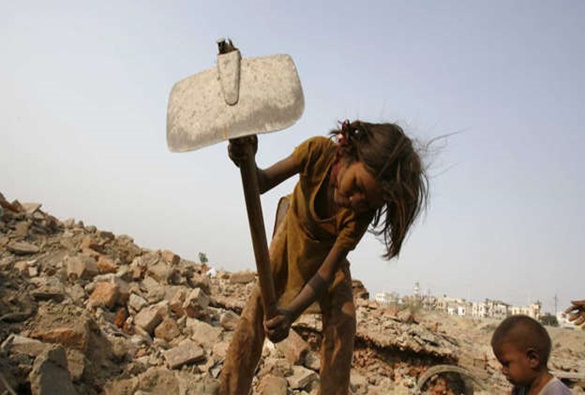 Trabalho infantil no mundo aumenta pela primeira vez em 20 anos