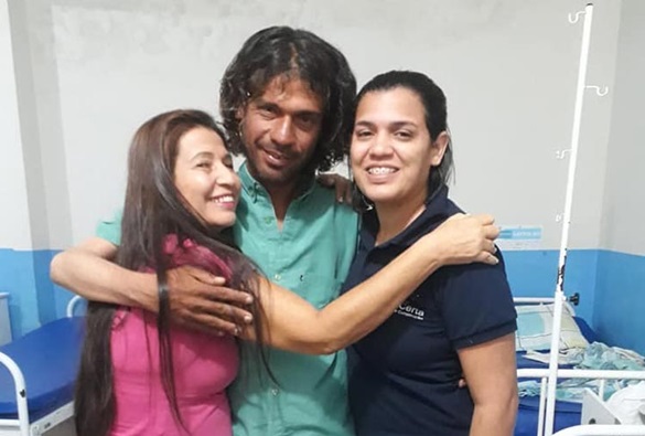 Assistência social e Polícia Militar ajudam andarilho do Pernambuco a reencontrar a família