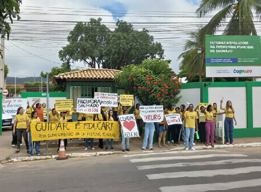Justiça determina fim de greve em creches de Brumado e impõe multa de R$ 20 mil