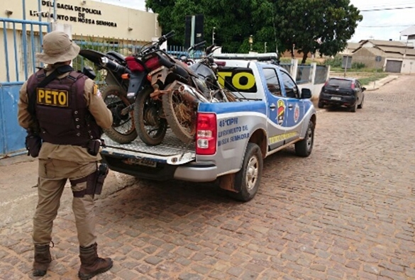 Marcolino Moura: PETO apreende três motocicletas em situação irregular