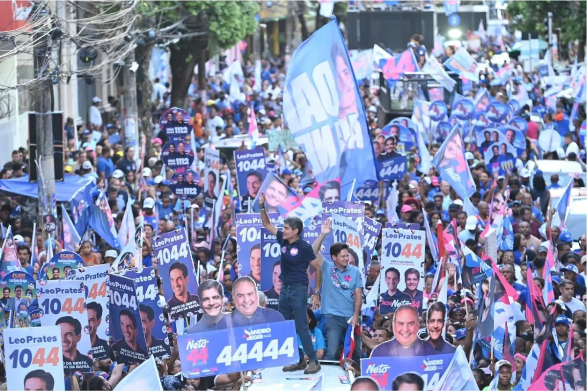 Paraná Pesquisas aponta ACM Neto com 50,3% e Jerônimo com 48,4% dos votos válidos na Bahia