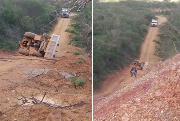 Acidente com retroescavadeira deixa uma pessoa morta em Contendas do Sincorá