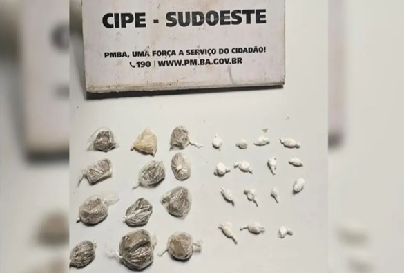 Cipe Sudoeste apreende drogas em Livramento