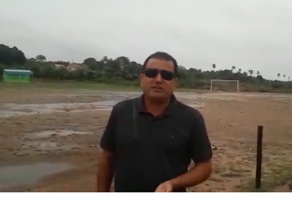 Prefeito de Livramento veta emenda de vereador que alterava denominação de campo de futebol da Rua do Areião