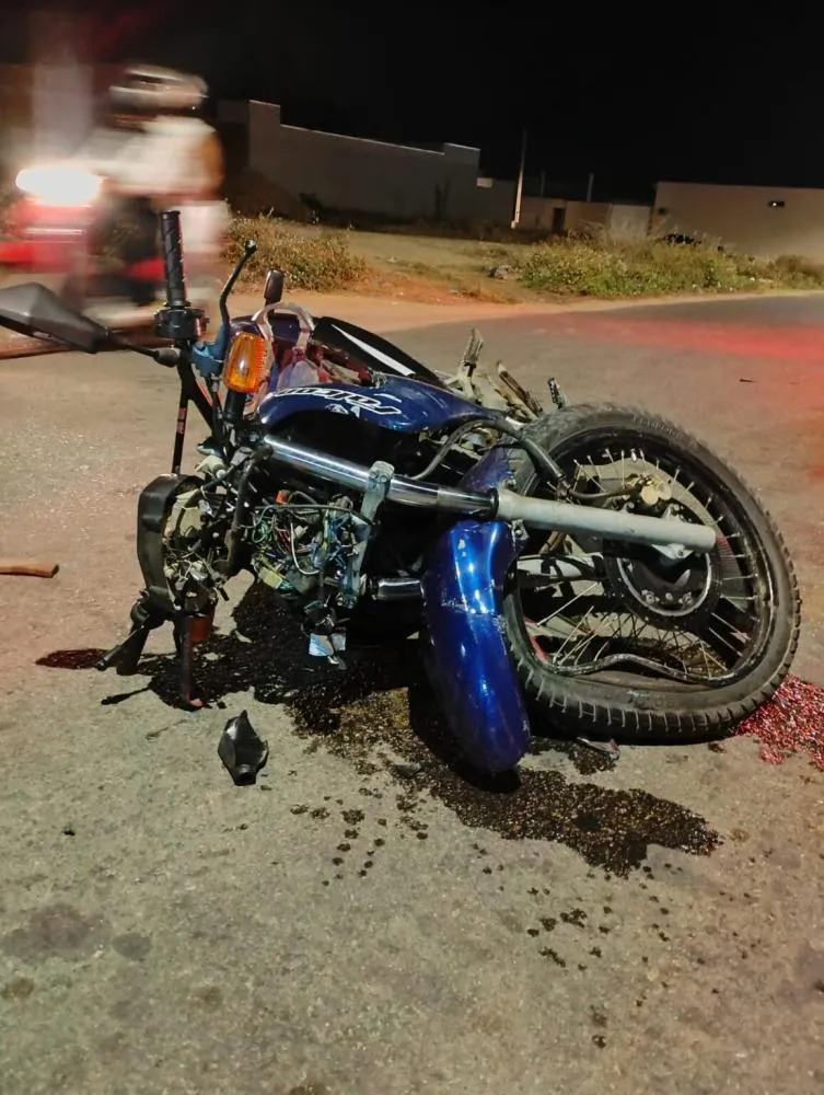 Motociclista fica em estado grave após se envolver em acidente em Guanambi