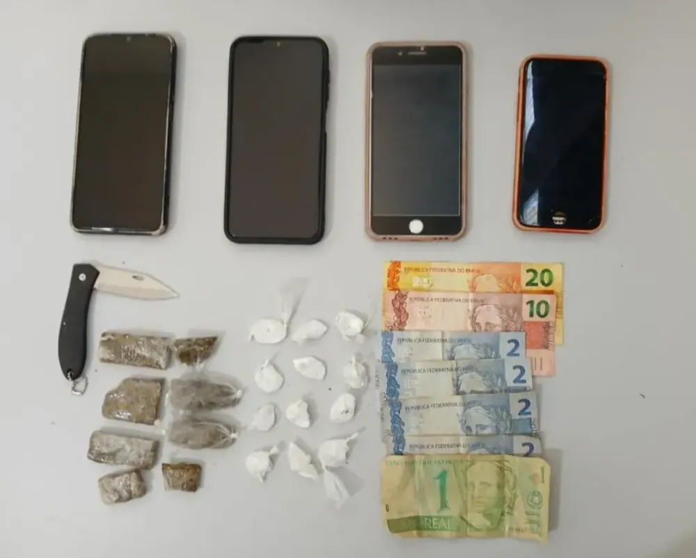 Homem é preso por suspeita de tráfico no centro de Livramento