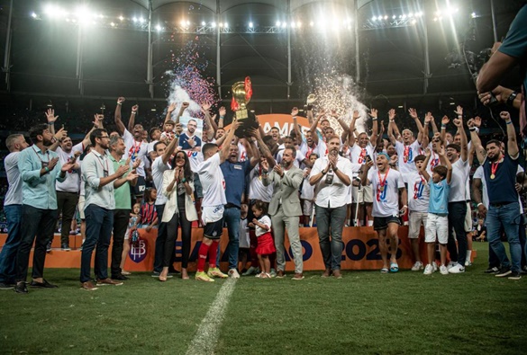  50 vezes Bahia! Tricolor é campeão do Baianão 2023