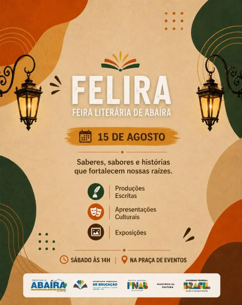 A Felira promove literatura, arte e gastronomia em Abaíra 