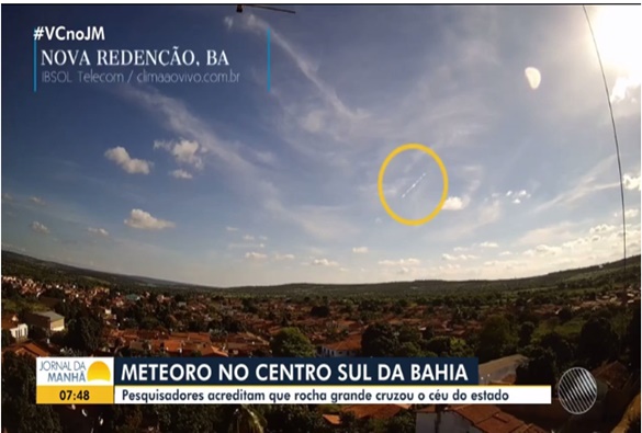 Moradores de Livramento e cidades vizinhas relatam ter ouvido forte barulho no céu