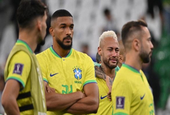 Brasil é eliminado da Copa do Mundo