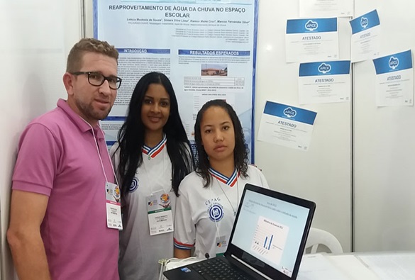 Ciência: estudantes de Caetité usam a matemática para projeto de captação de água 