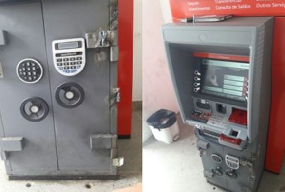 Conquista: Caixa eletrônico de hospital sofre tentativa de arrombamento