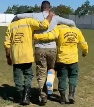  Após fratura no tornozelo, homem é resgatado por helicóptero durante trilha em Ibicoara 