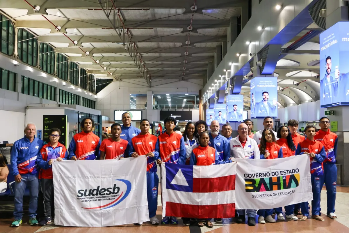 Bahia envia 64 atletas para a segunda etapa dos Jogos da Juventude 2026 em Foz do Iguaçu