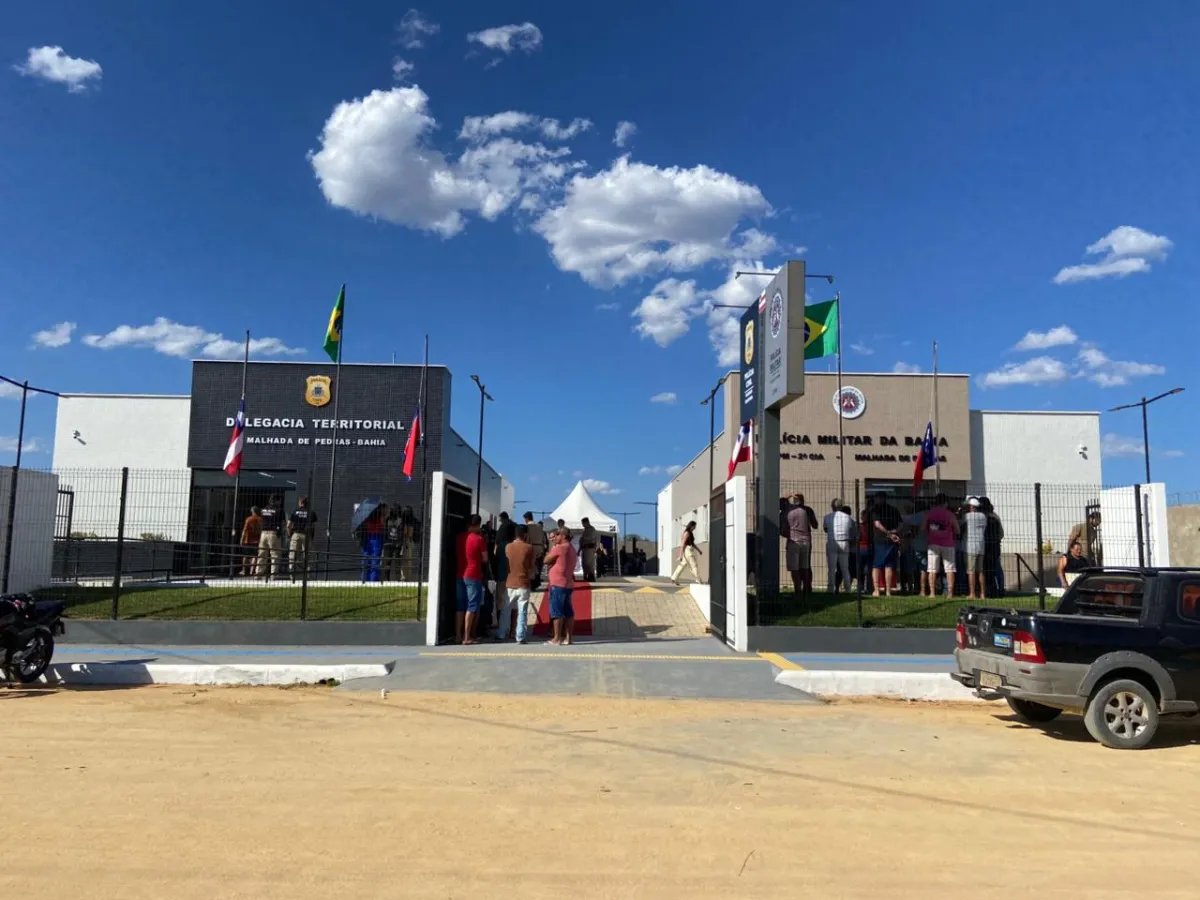 Malhada de Pedras recebe nova Nova Sede da 2ª Companhia do 24º Batalhão de Polícia Militar