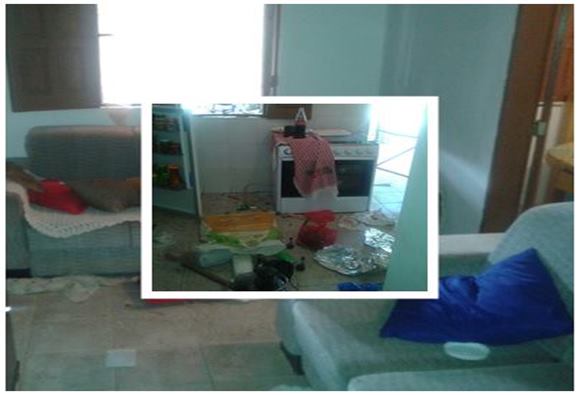  Casa é arrombada e roubada por meliantes na cidade de Paramirim 