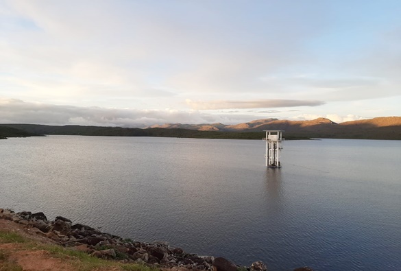 Barragem Luiz Vieira ultrapassa 80 % da sua capacidade  