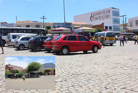 Estacionamento de veículos continua desorganizado na Praça João Marques 