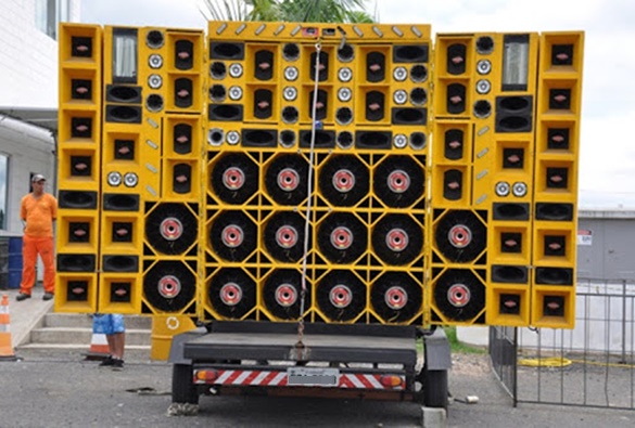 Paredões de som serão enquadrados como crime a partir de agora