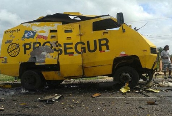 Bahia tem maior número de ataques a carros-fortes do país em 2018, aponta levantamento