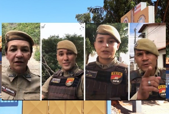 46ª CIPM realiza campanha contra a violência doméstica