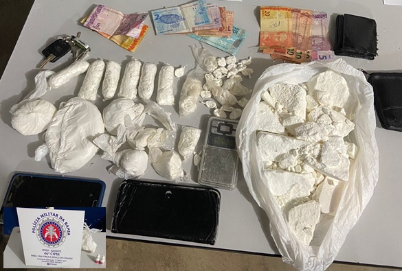 Homem é conduzido a Delegacia de Livramento, por tráfico de drogas e veículo adulterado 