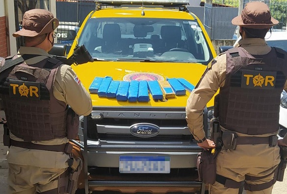 Polícia Rodoviária Federal apreende maconha que tinha como destino, Livramento