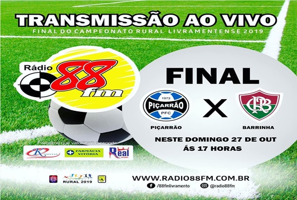 Acontece neste domingo final do Campeonato Rural Livramentense; Liga Desportiva divulga seleção 