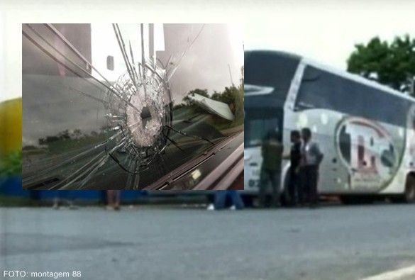 Ônibus da TPC é parado a tiros e passageiros são assaltados no estado de Minas Gerais  