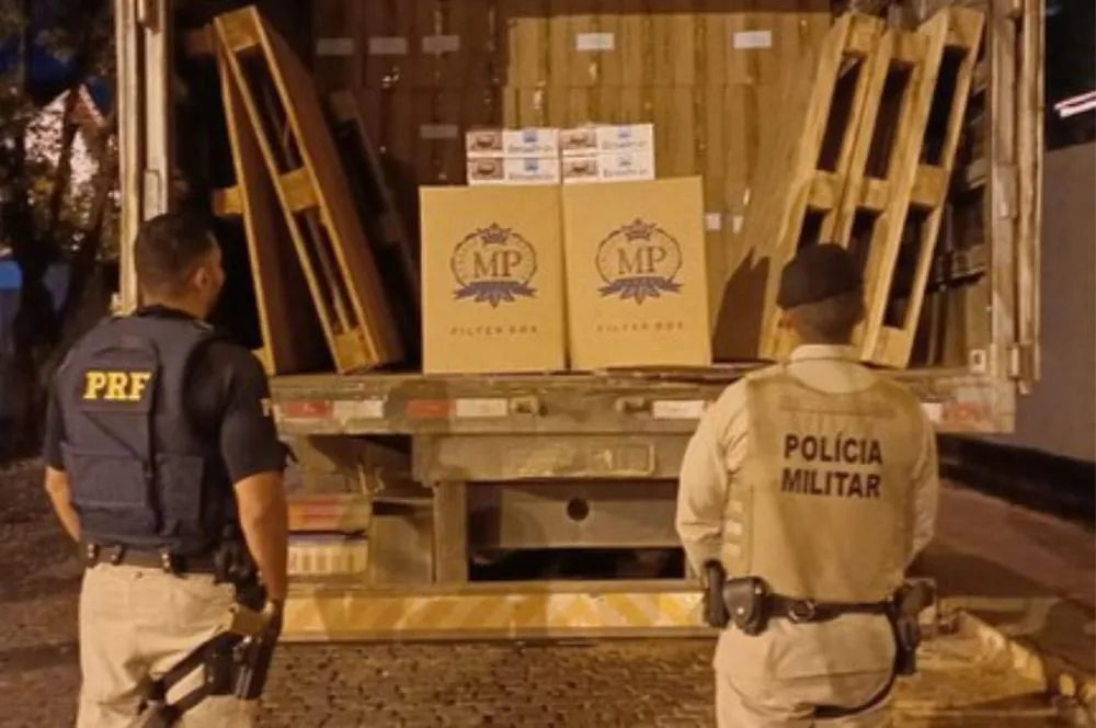 Cigarros contrabandeados com destino à Livramento são apreendidos em Brumado