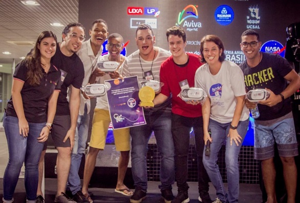 Cinco jovens baianos vencem torneio mundial promovido pela NASA