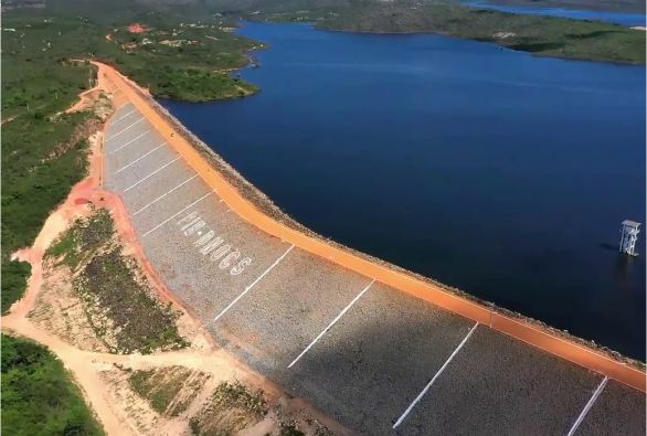 Barragem Luiz Vieira registra 65% de sua capacidade