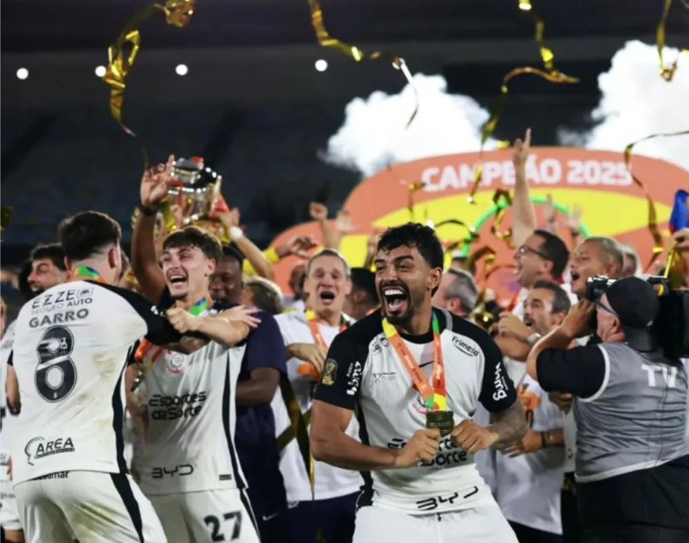 Corinthians vence o Vasco no Maracanã e conquista o tetra da Copa do Brasil