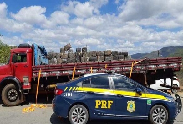Mais de três toneladas de maconha são apreendidas na região Sudoeste