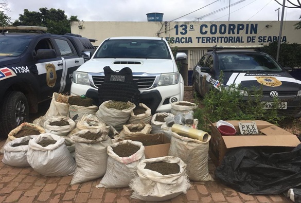 Homem é preso com mais de 160 kg de maconha na Chapada Diamantina, na Bahia