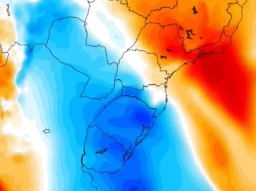 Nova frente fria quebra onda de calor intenso no Brasil