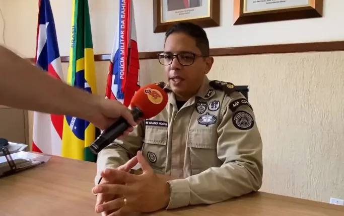 Comandante da 46ª CIPM, de Livramento de Nossa Senhora, recebe Medalha “Valor de Tropa” 