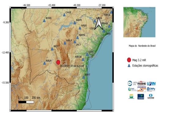 Região de Guanambi registrou tremor de terra na madrugada desta quinta-feira