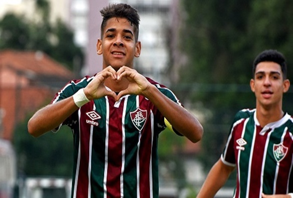 Jogador livramentense é destaque em jogo do Fluminense pela Copa do Brasil Sub-17