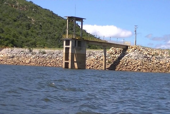 Nível da barragem Zabumbão em Paramirim é de trinta e dois por cento de sua capacidade 