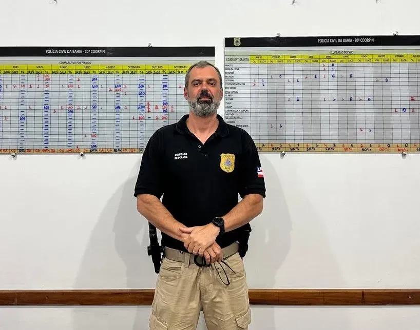 Chefe da 20ª Coorpin fala sobre a prisão de homem acusado de femicídio em Guajeru e atualiza sobre demais ocorrências na região